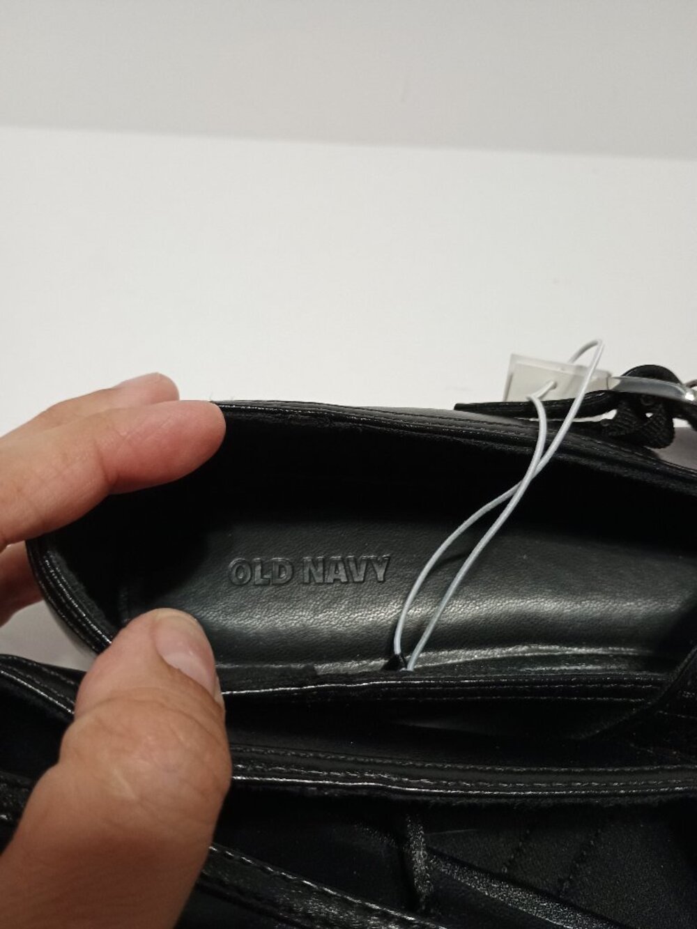 Old Navy Black Mary Jane Ballet Flats Buckle Square Toe Women’s Size 10 NWT - Picture 6 of 9